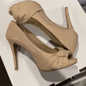 Fioni peeptoe heels